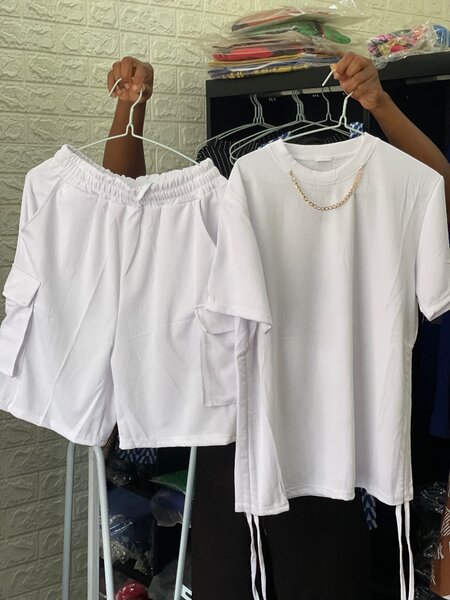 Ladies 2 piece shorts