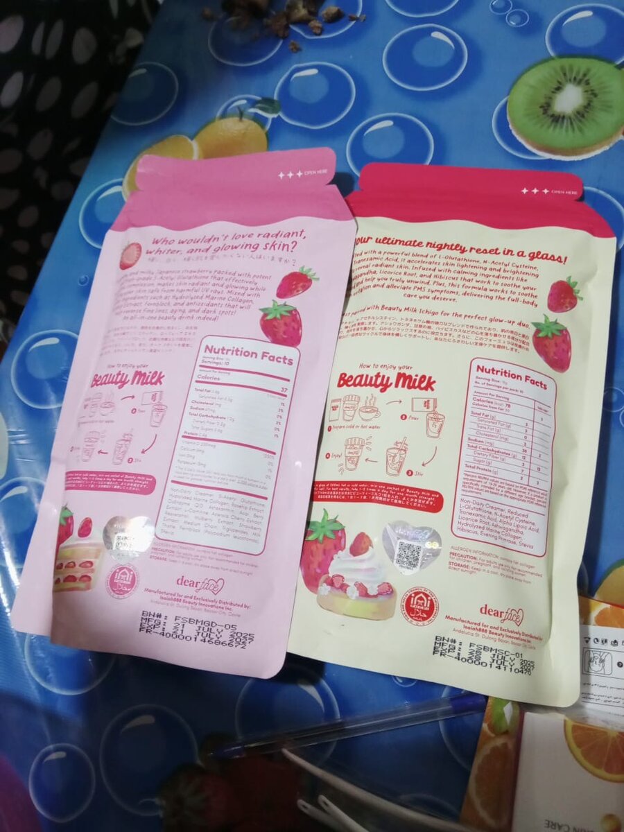 Beauté Milk Fraise & Crème