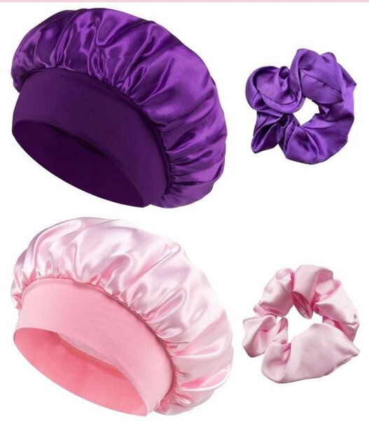 chapeau satin & chouchou