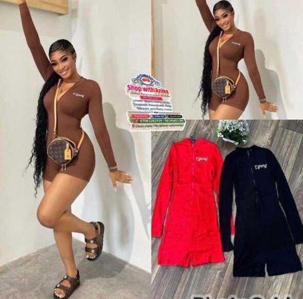 Combinaison moulante femme