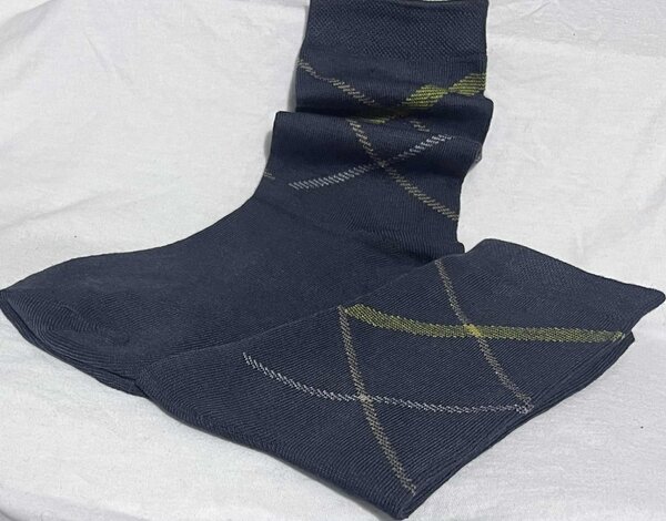 Chaussettes en laine à motif