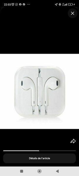 Écouteurs stéréo avec micro