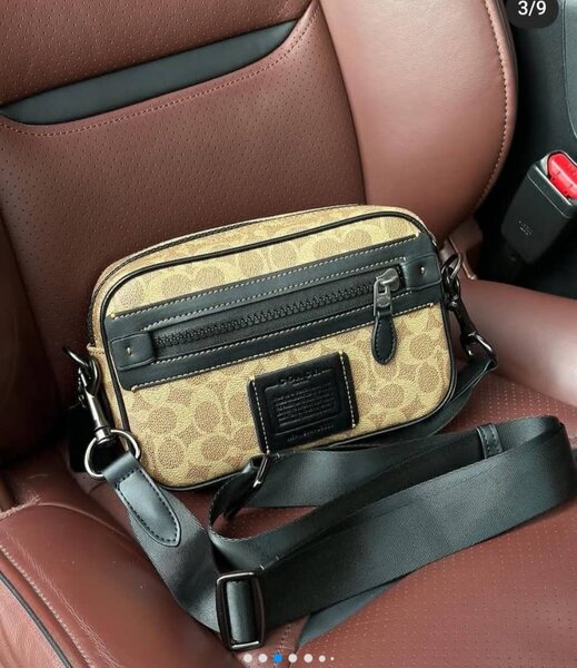 Sacoche bandoulière en toile tendance