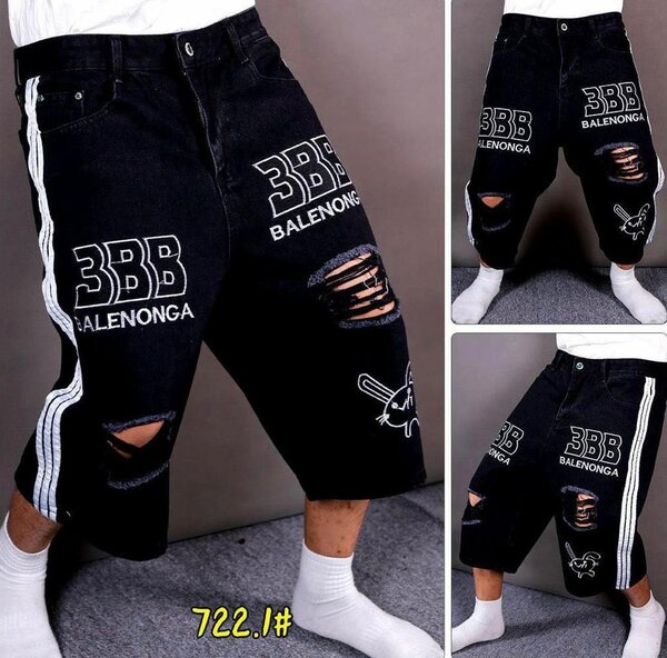 Bermuda en jean tendance homme