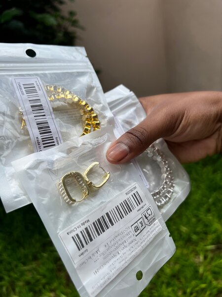 Boucles doreilles de dame