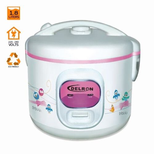 Delron 1.8 Litres - DRC - 18 Rice Cooker - White
