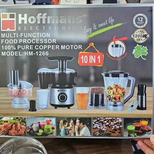 Hoffman's 10 in 1 food processor