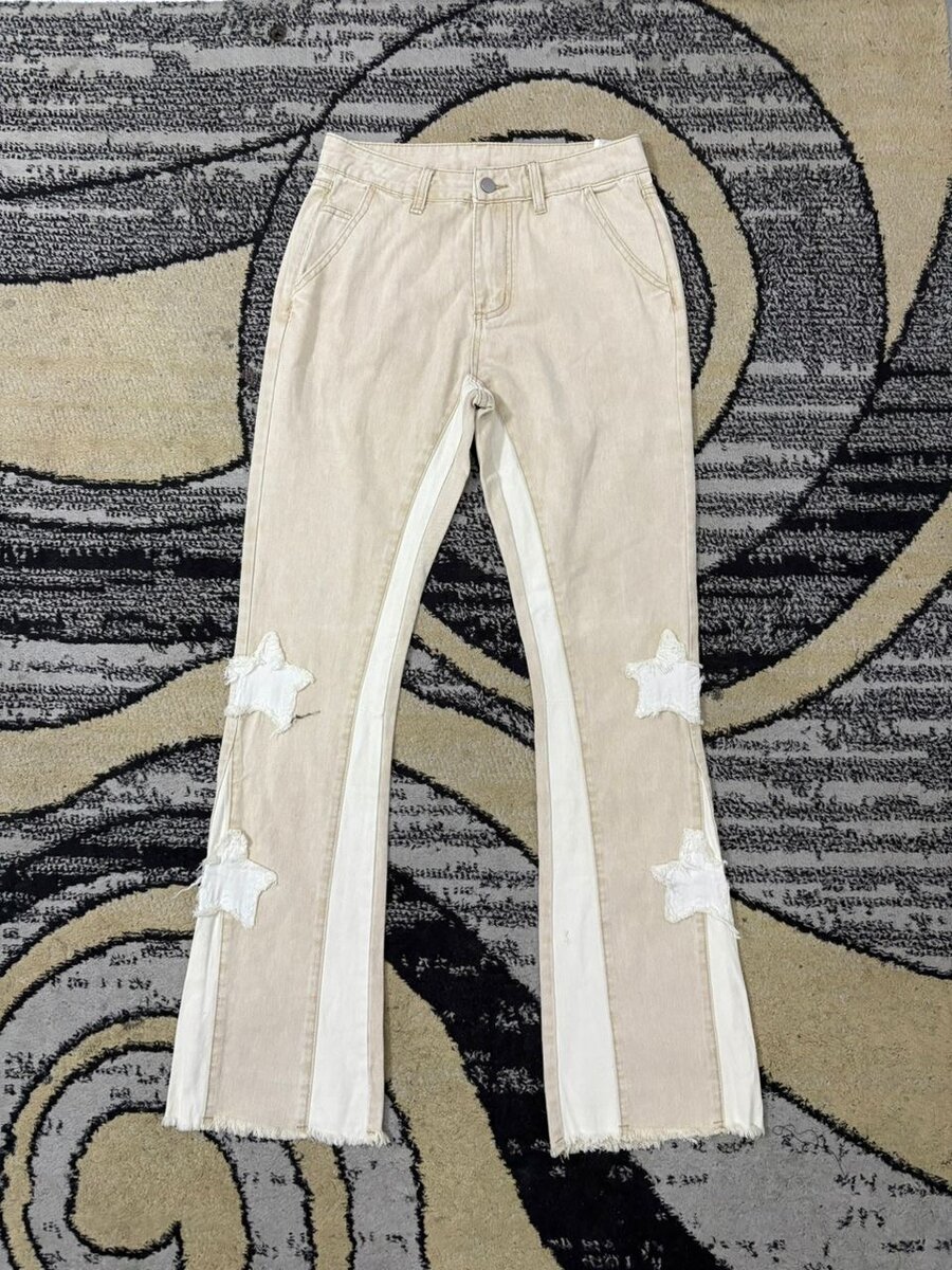 Jeans décorés tendance