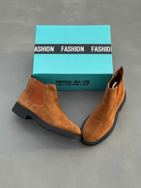 Bottes Chelsea en daim