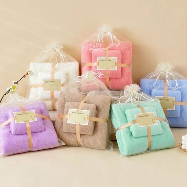 Serviettes Douces Colorées