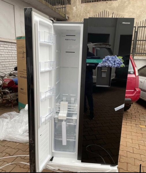 LG side by side double door fridge