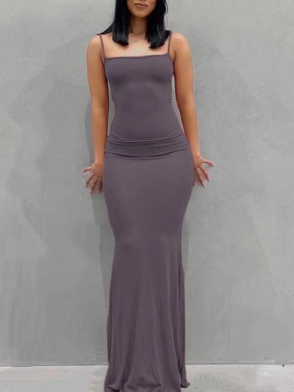 Robe Longue Évasée Élégante