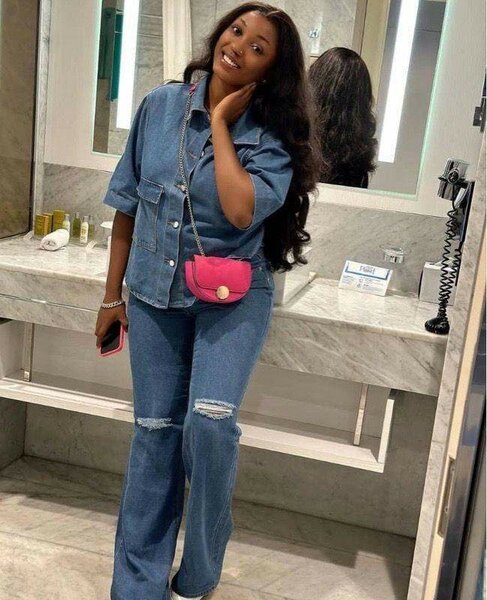 Robe chemise en jean