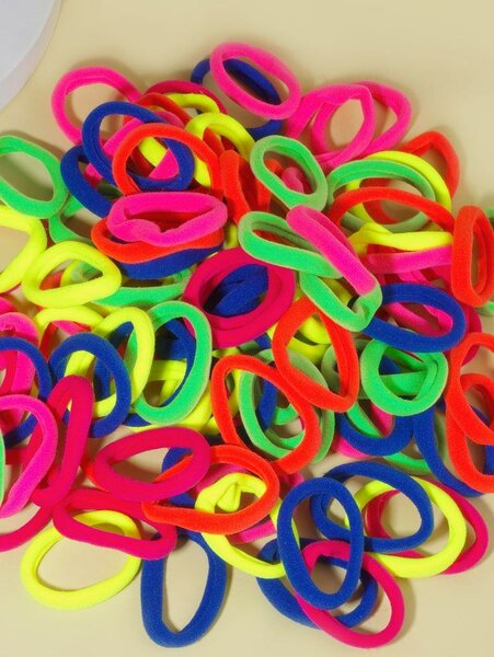 Élastiques Cheveux Multicolores