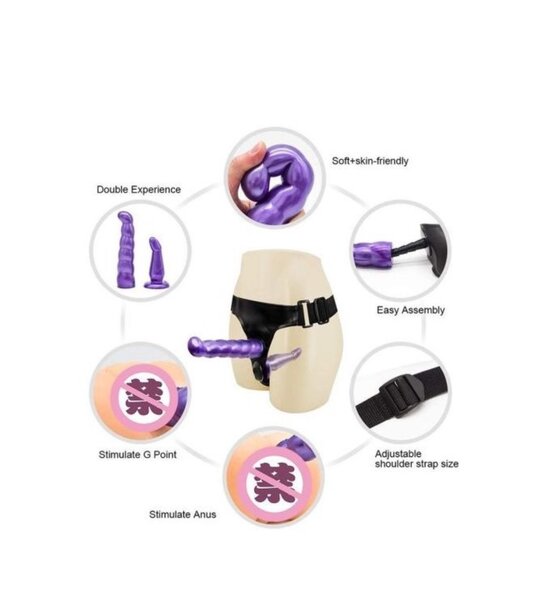 Harnais Strap-on Confort Dildo