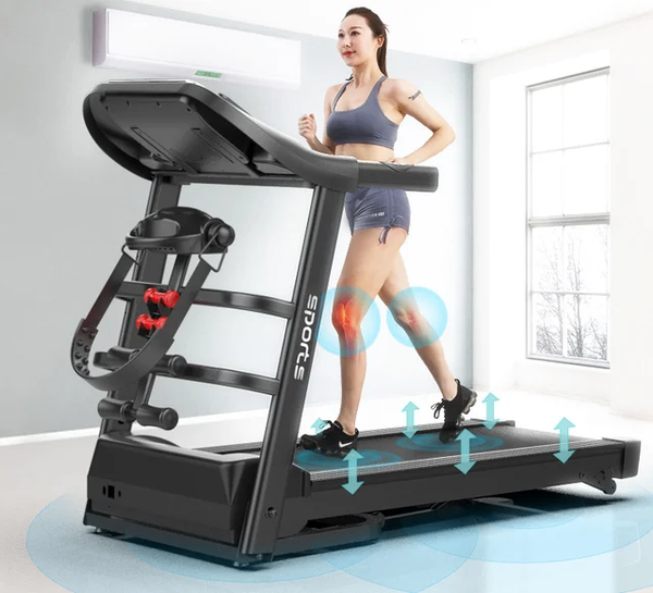 Adjustable / Foldable Treadmill with masager, monitor....