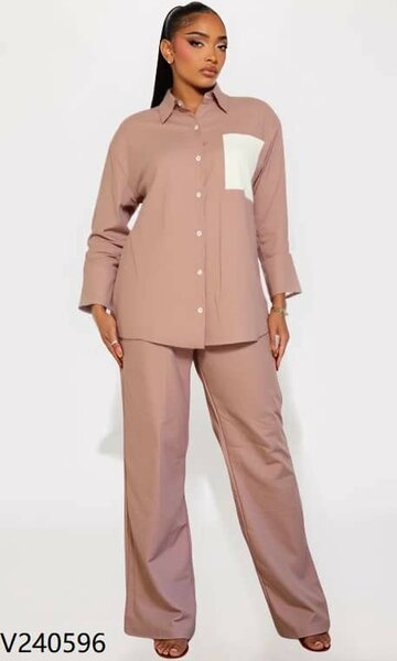 Complet pantalon élégant femme