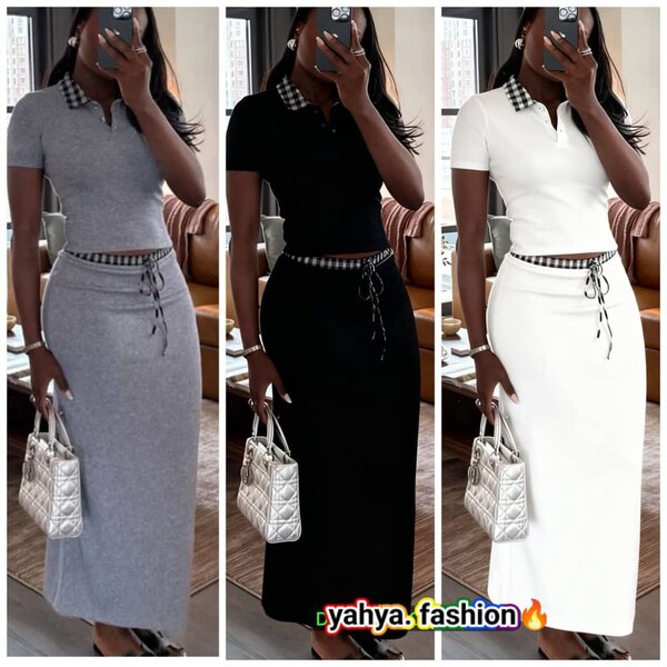 Ensemble élégant femme deux pièces