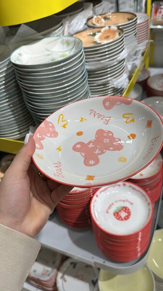 детская тарелка