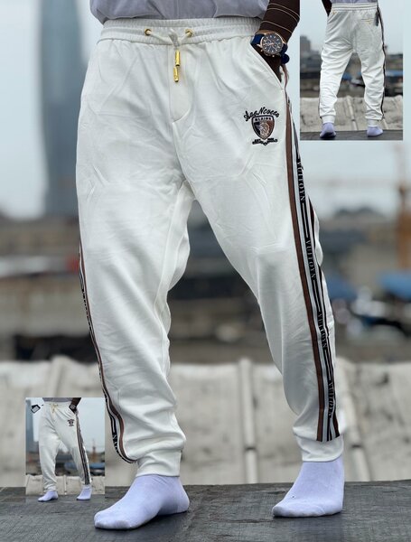 Pantalon de survêtement blanc