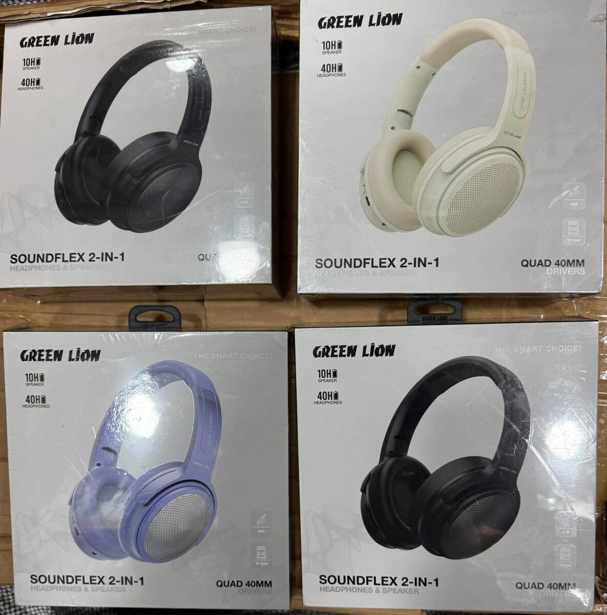 Casque Bluetooth Green Lion Soundflex 2-en-1