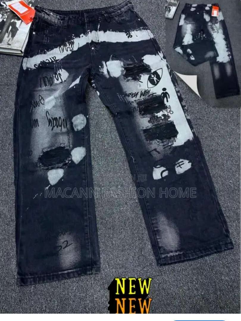 Jean tendance à motifs urbains