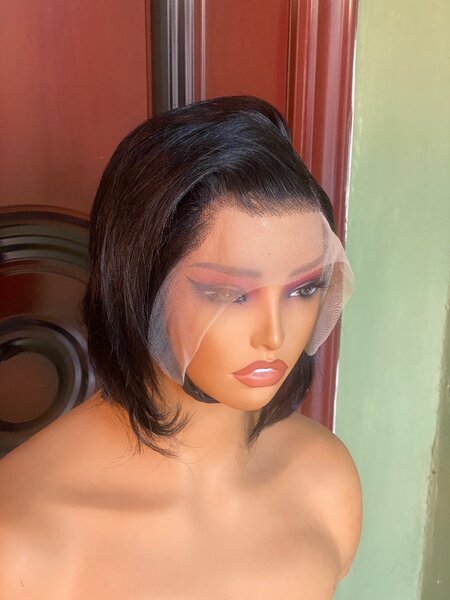 Pixie cut wig
