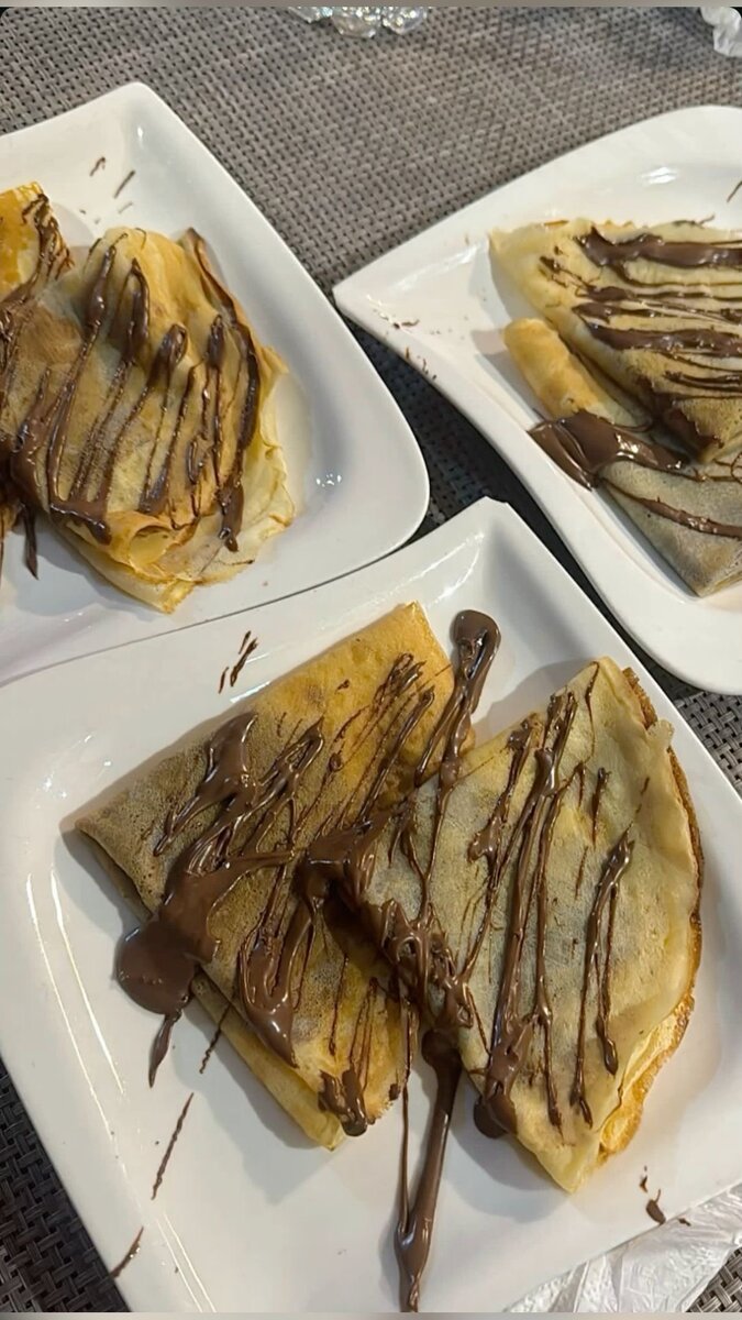 Crêpes Au Chocolat Gourmandes