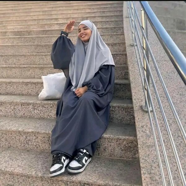 Robe élégante en abaya