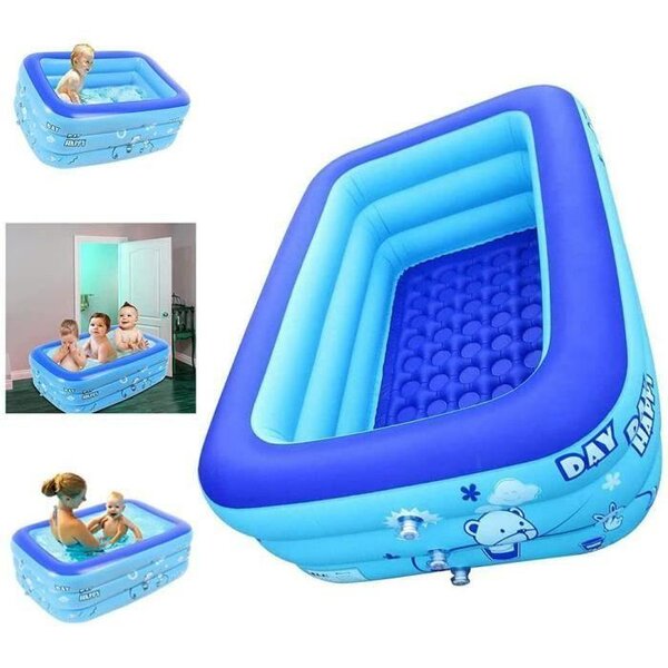 Piscine gonflable rectangulaire 120cm