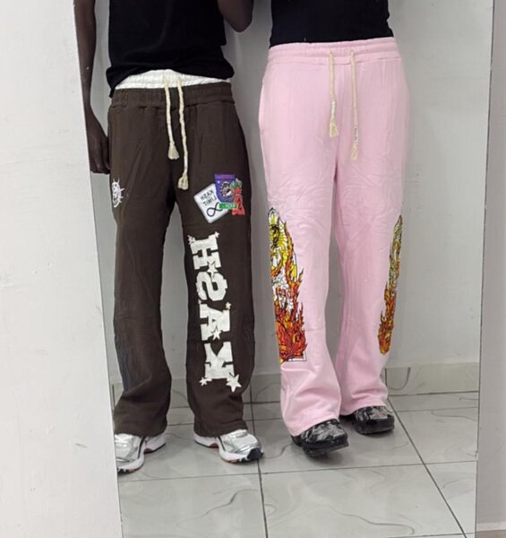 Pantalons décontractés imprimés