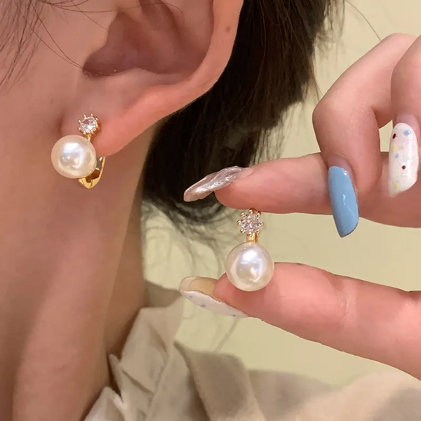 Boucle d'oreilles en perles