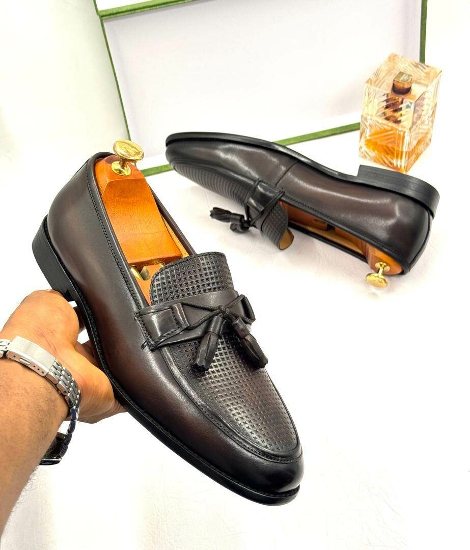 Solid Leather Formal Shoes