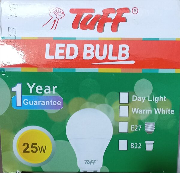 Tuff led bulb 25w