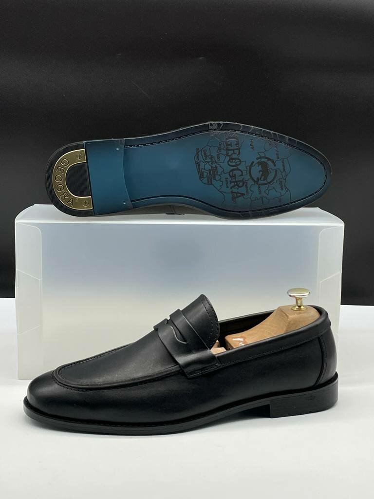 Mocassins élégants en cuir