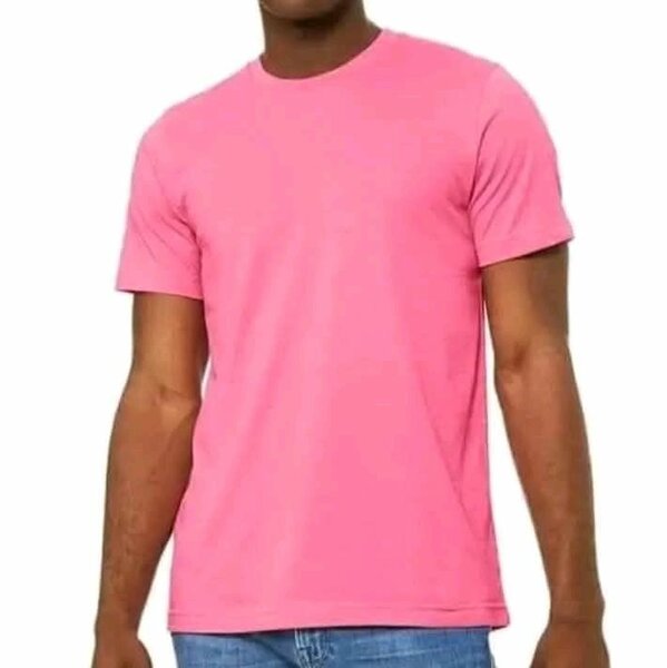T-shirt rose classique homme