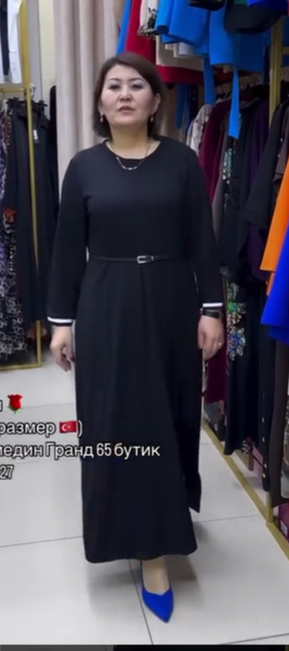 Платье черный