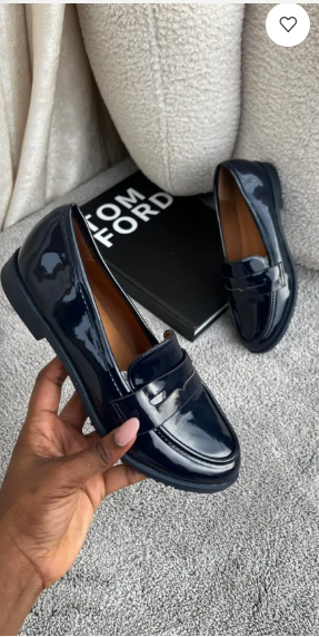Mala blue loafers