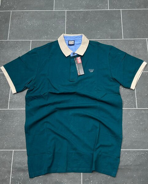 Polo Homme Élégant Vert