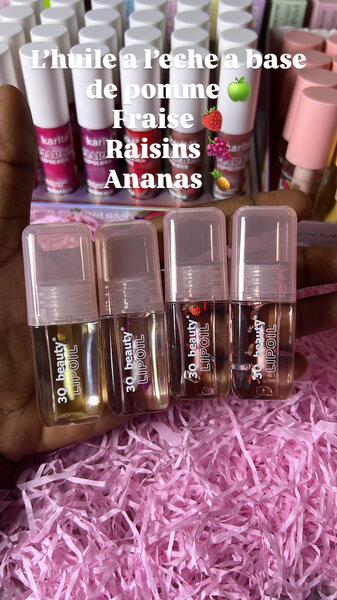 Huile à lèvres parfumée