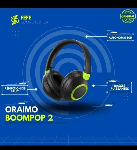 Casque Oraimo Boompop 2