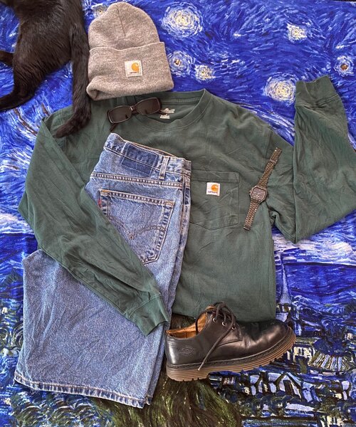 CARHARTT LNG SLEEVE TEE