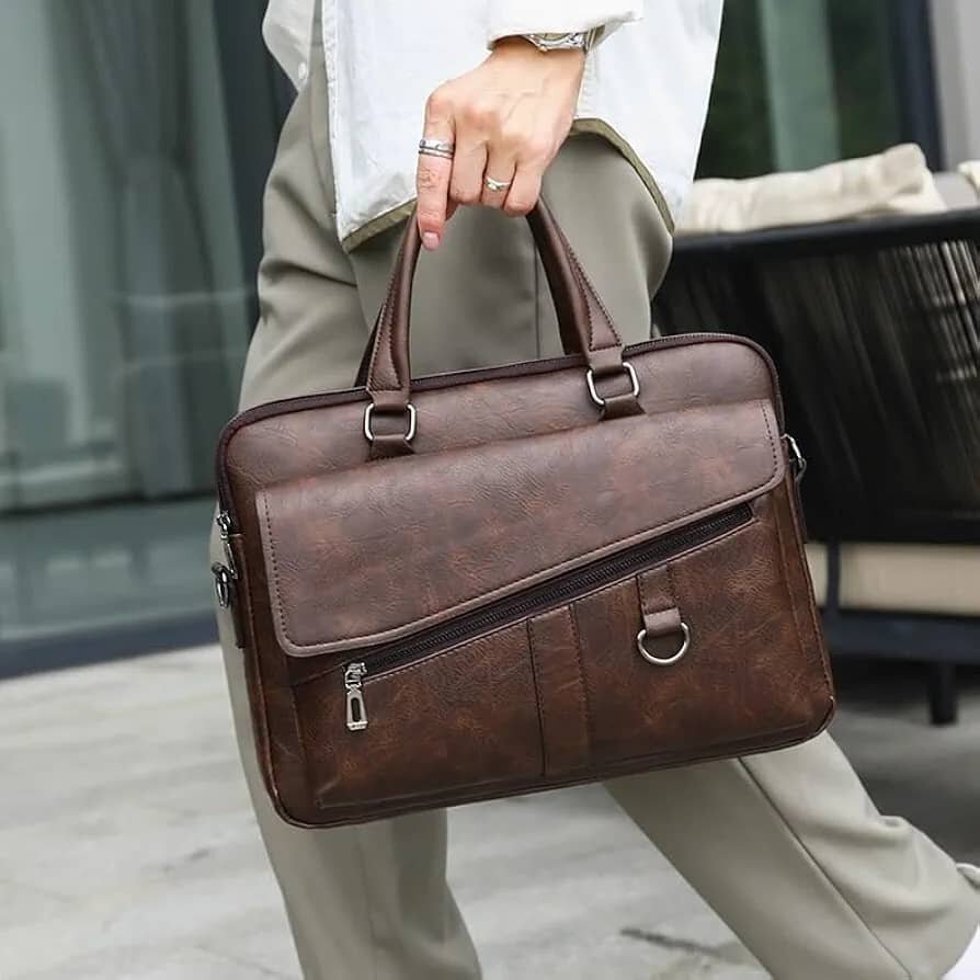 Sacoche en cuir élégante pour hommes