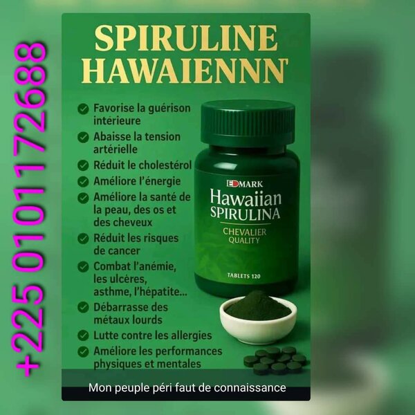 Spiruline Hawaïenne Chevalier