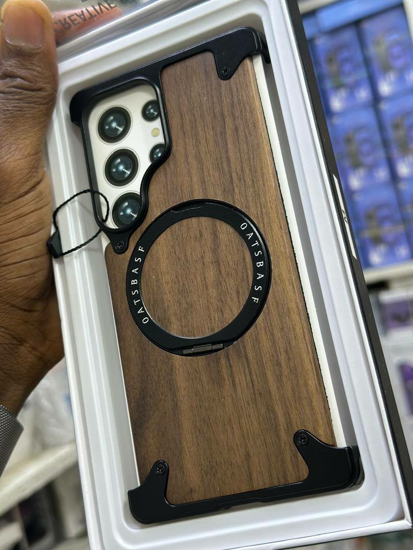 Coque en bois pour Samsung