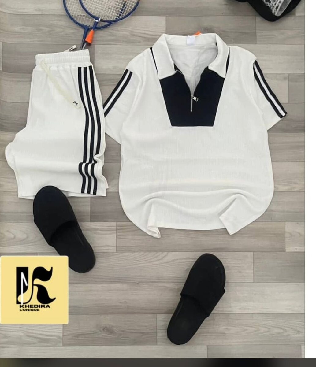 Ensemble de sport élégant homme