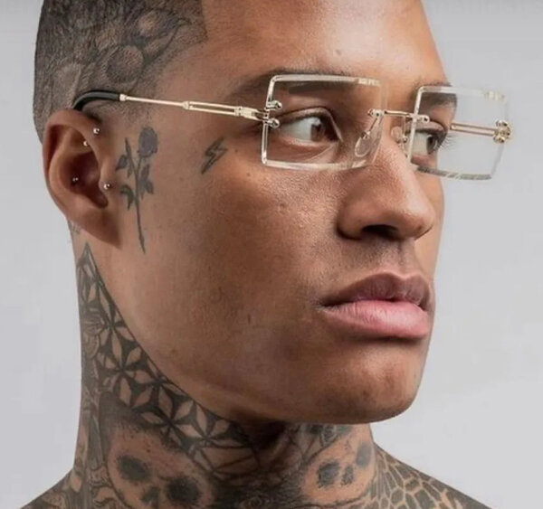 Lunettes sans monture élégantes