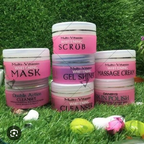 Danbys Multi Vitamin Whitening Facial Complete Set 90gm