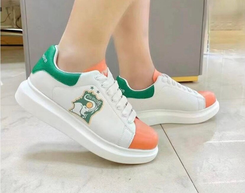 Baskets Mode Multicolores