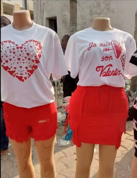 T-shirt Saint-Valentin pour couple